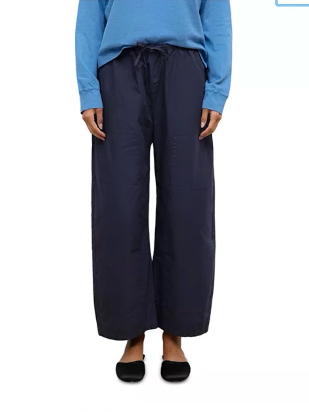 LESET Navy Kyoto Carpenter Pant NWOT
